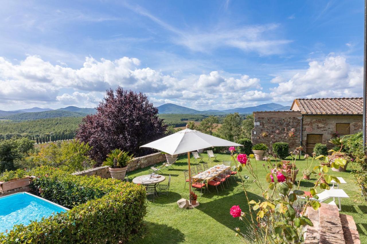 Villa La Cappella Monticiano Exterior photo