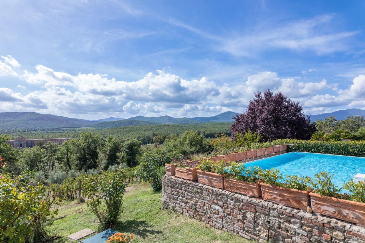 Villa La Cappella Monticiano Exterior photo